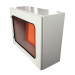 Porta com Visor de Acrílico